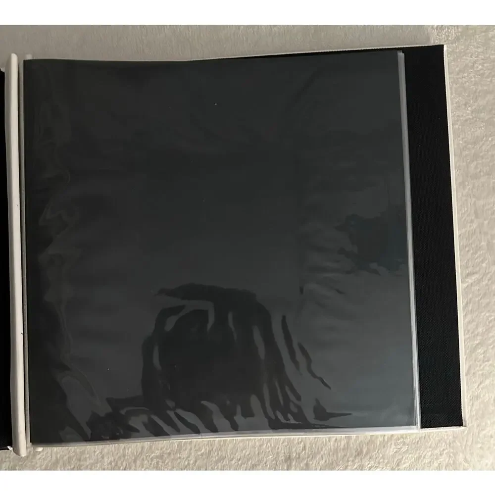 MYX Make Your Mark Postbound Album / Scrapbook B&W New scrapbooking 12 x 12